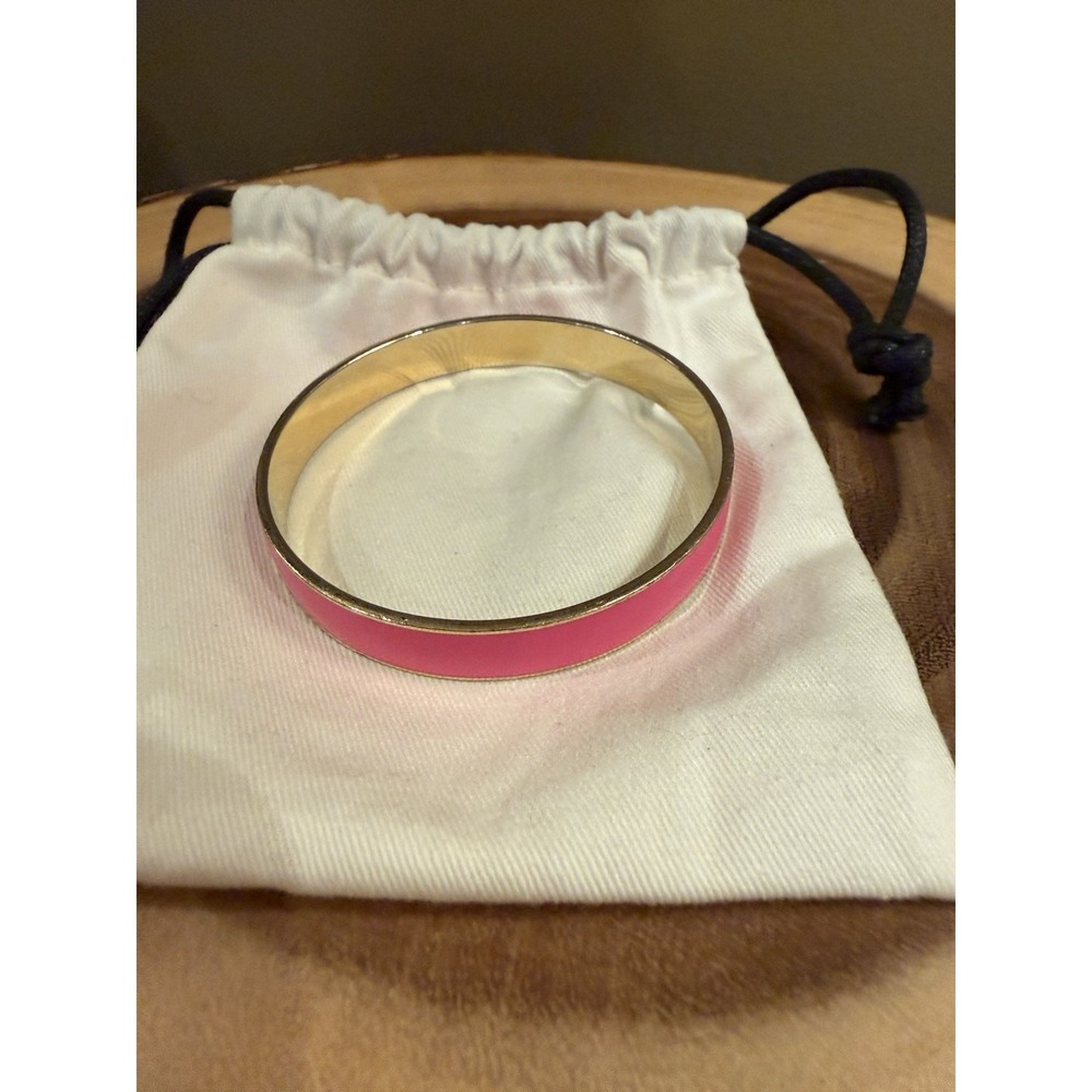 J. Crew Bracelet Bangle Pink & Gold Retail-78$ Stackable